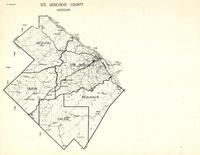 St. Genevieve, Jackson, Union, Saline, Beauvais, Salem, Millers, Avon, Ozora, Missouri State Atlas 1940c